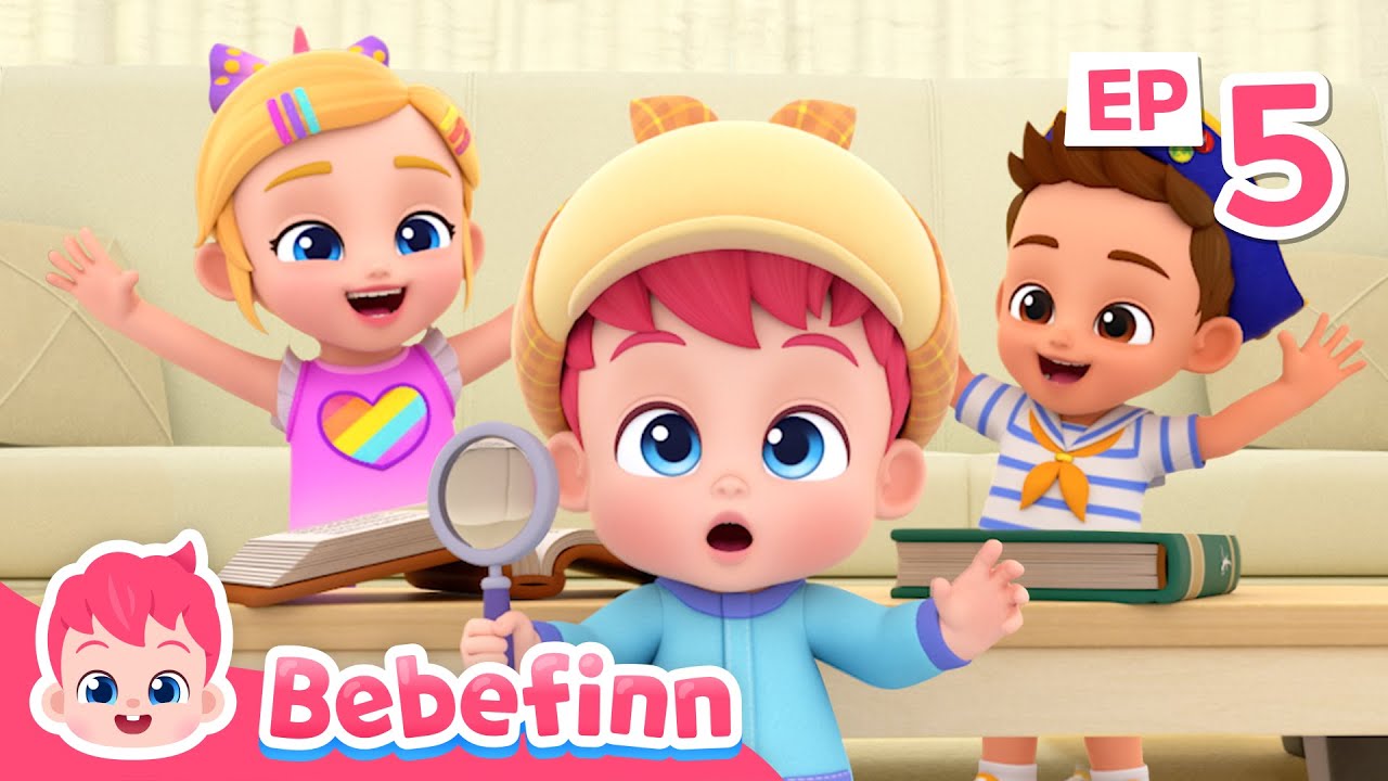 Hide and Seek | EP05 | Play with Bebefinn family | Songs for Kids | Nursery Rhymes & Kids Songs