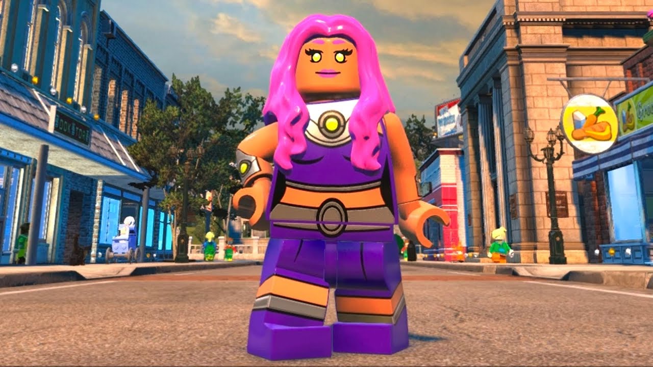 LEGO DC Super-Villains - Starfire - Open World Free Roam Gameplay (PC HD) [1080p60FPS]