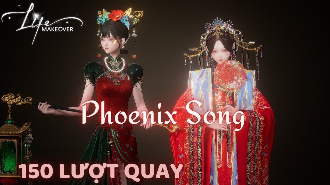 150 Lượt Quay Cho Gacha Phoenix Song | Life Makeover SGMY