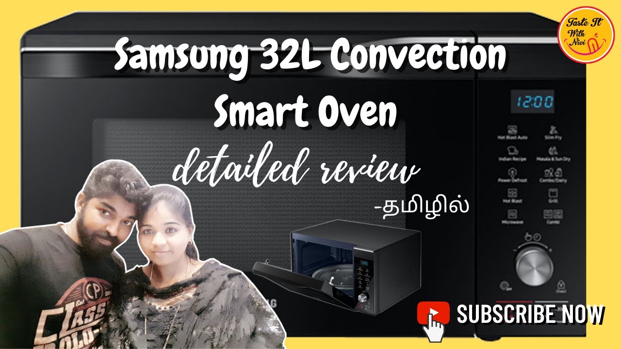 Samsung Smart 32L Convection Microwave Oven Full Review in Tamil l SAMSUNG MC32K7056CK