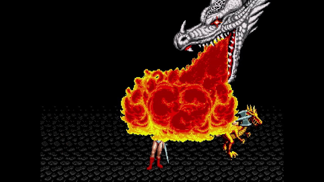 Golden Axe - Mega Drive (Sega Genesis) - 2 Players Gameplay