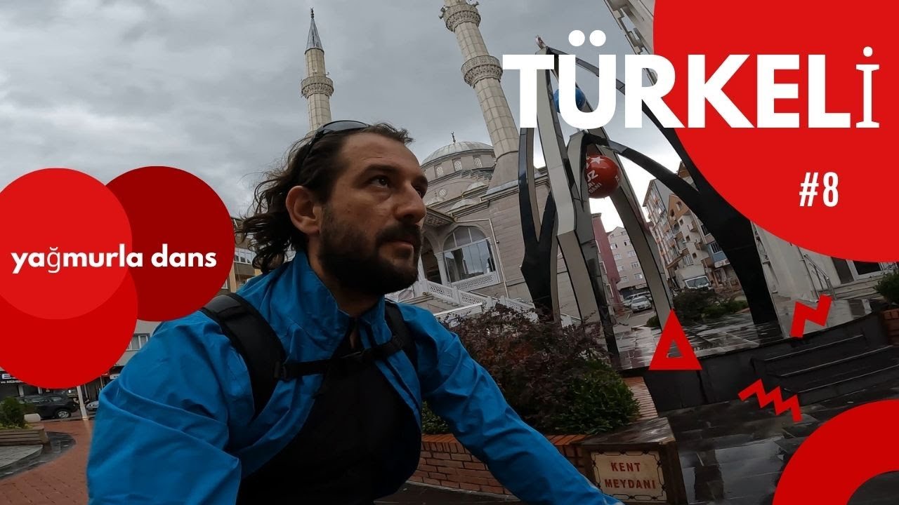 TÜRKELİ | TURUN İLK SAĞLAM YAĞMURUNU YEDİM | BİSİKLETLE TÜRKİYE TURU #8