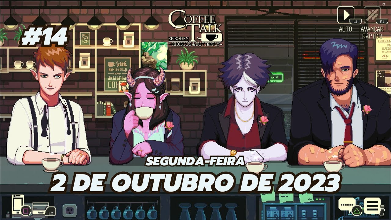 Coffee Talk 2: 2 de Outubro de 2023 (legendado em portugu&ecirc;s - PS5)
