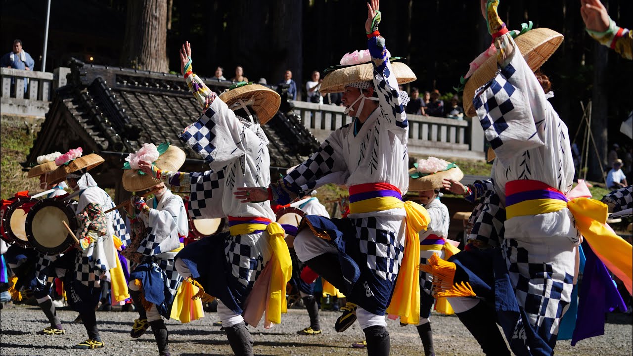 六神石神社例祭2025 三本柳さんさ踊り保存会 演舞