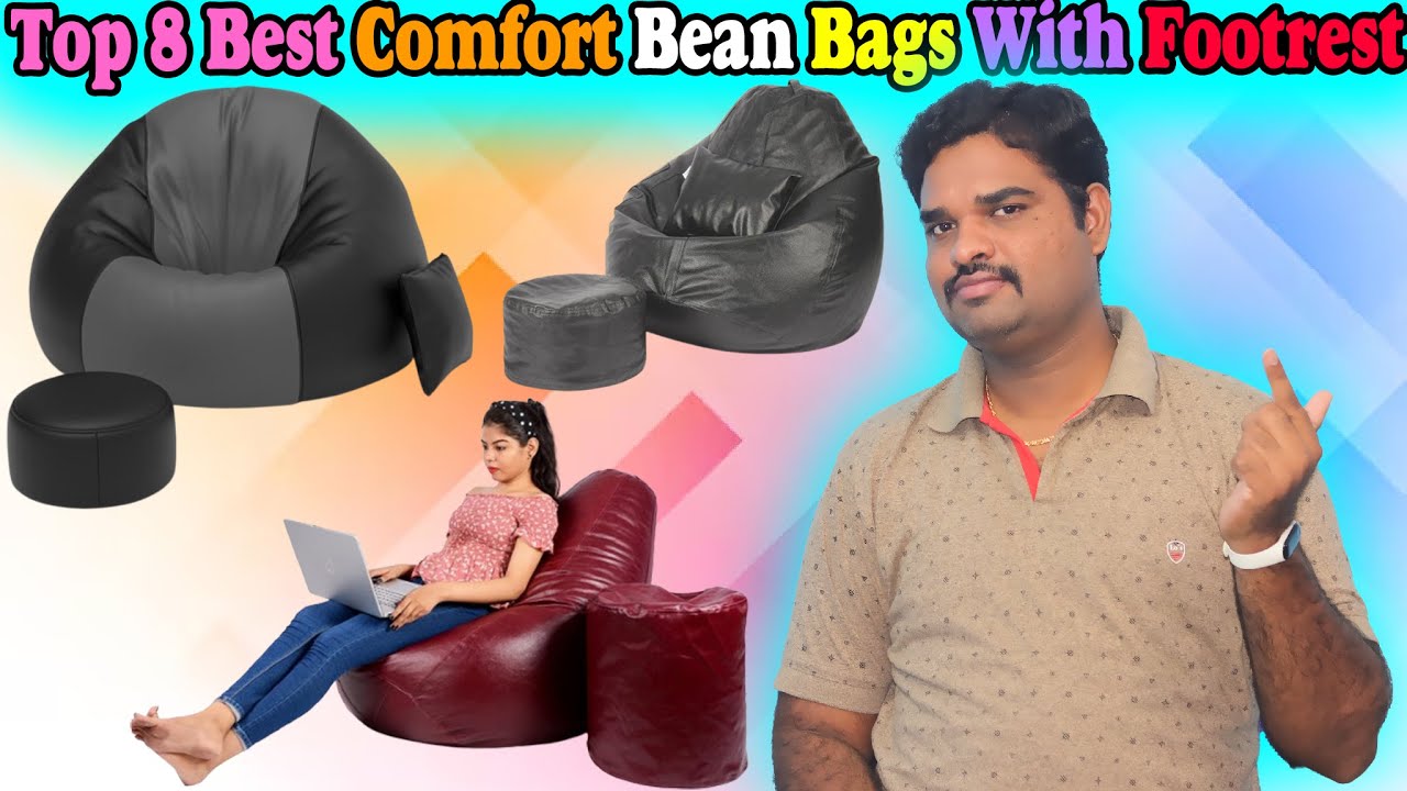 ✅ Top 8 Best Bean Bags with Footrest In India 2025 With Price | Bean Bag Combo Review & Comparison