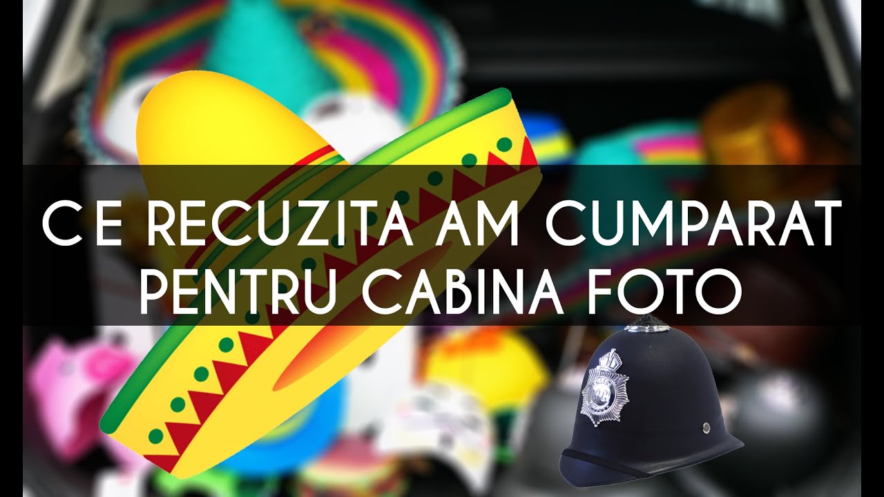 Accesorii cabina foto - Ce recuzita am mai cumparat pentru sezonul 2020