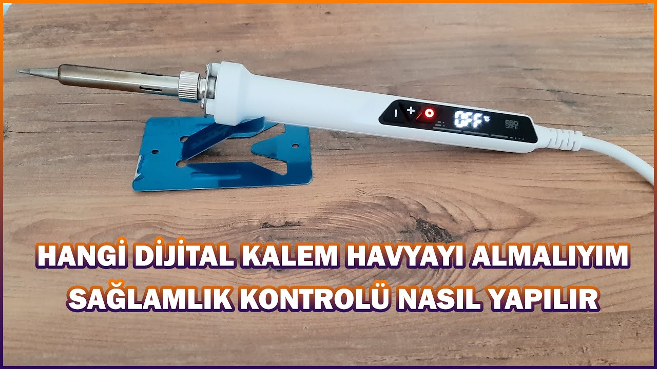 Hangi Dijital Kalem Havya Lehim Makinasını Almalıyım | Sunline SL 690D Detaylı İnceleme