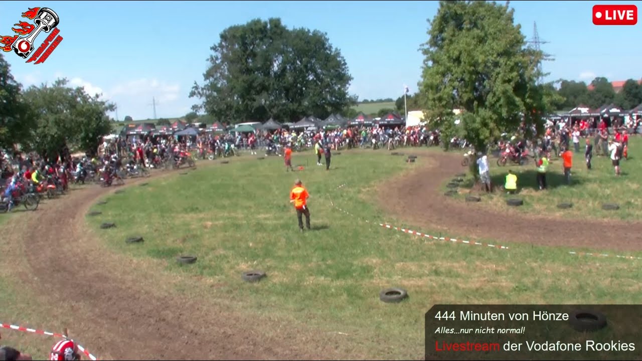 Rennstart, 444 Minuten von Hönze 2024 #vodafonerookies #hönze #444 #mofarennen