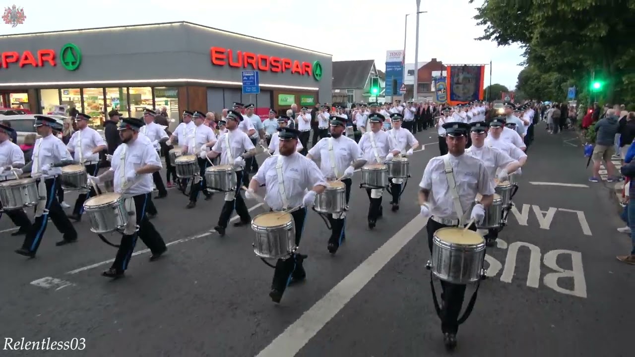 East Belfast Protestant Boys (Full Clip 4K) @ Somme Mem. Parade  ~ 01/07/22 (4K)
