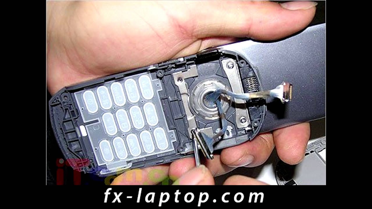 Disassembly Sony Ericsson S700i - Battery Glass Screen Replacement