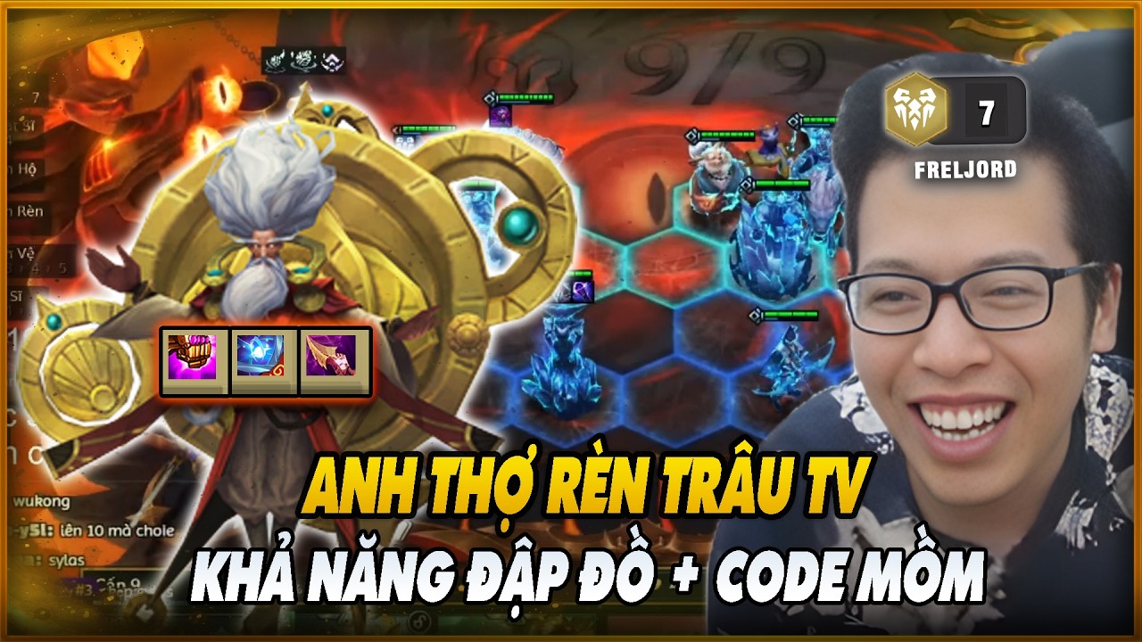 ANH THỢ R&Egrave;N TR&Acirc;U TV VỚI KHẢ NĂNG ĐẬP ĐỒ + CODE MỒM SI&Ecirc;U ĐỈNH | TR&Acirc;U TV
