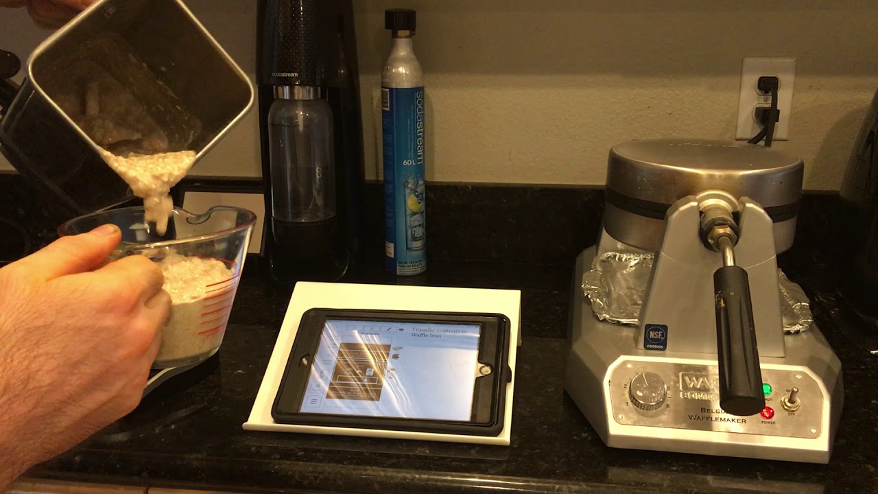 Perfect Blend with Old Skool Vitamix: Waffles! | Vintage Vitamix 3600/4000