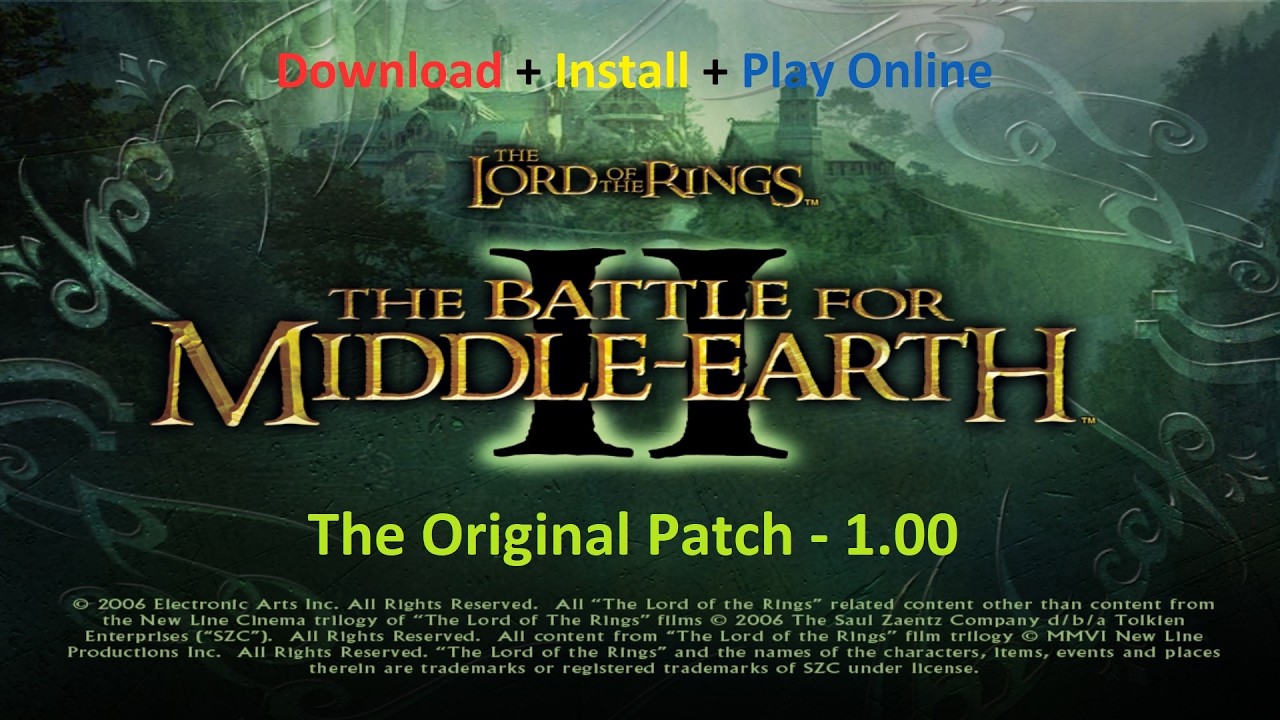 BFME 2 - Download, Install & Play Online