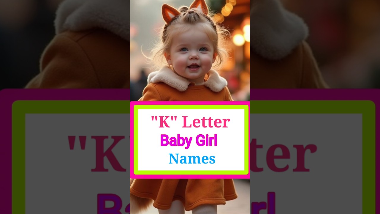 K letter Baby Girl Names #viralvideo #babynames #video #viralshorts #shorts #short #youtube
