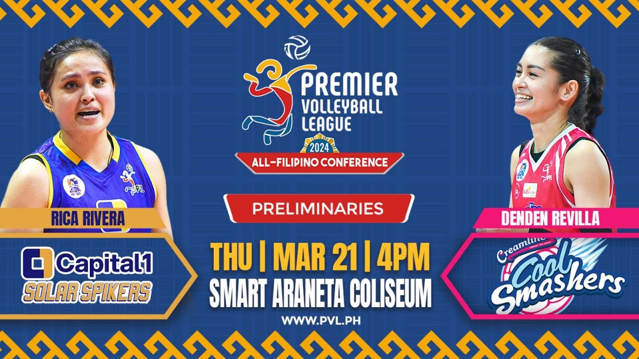 CAPITAL1 vs. CREAMLINE - Full Match | Preliminaries | 2024 PVL All-Filipino Conference