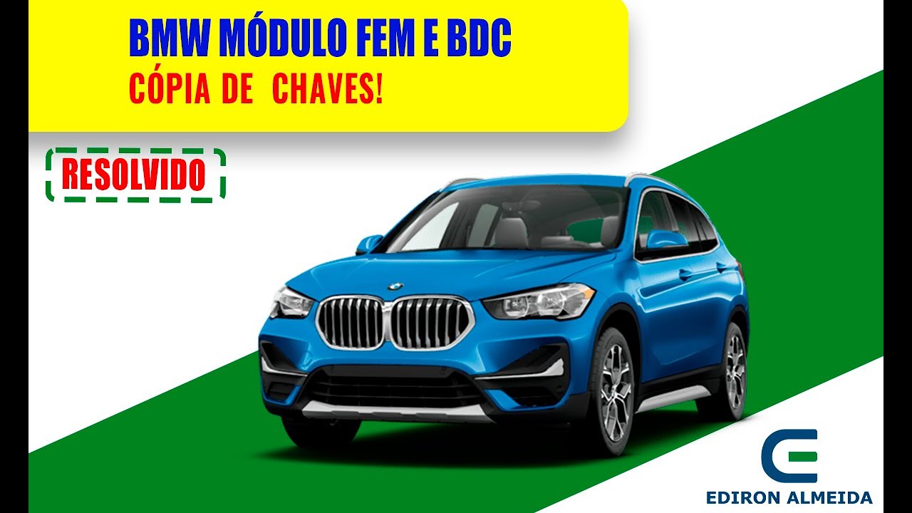 BMW módulo FEM e BDC cópia de chaves.