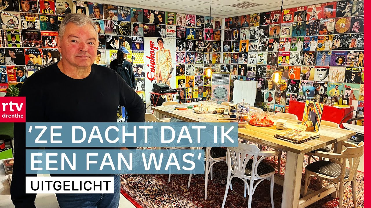 Geert is Elvis-verzamelaar tegen wil en dank in | RTV Drenthe