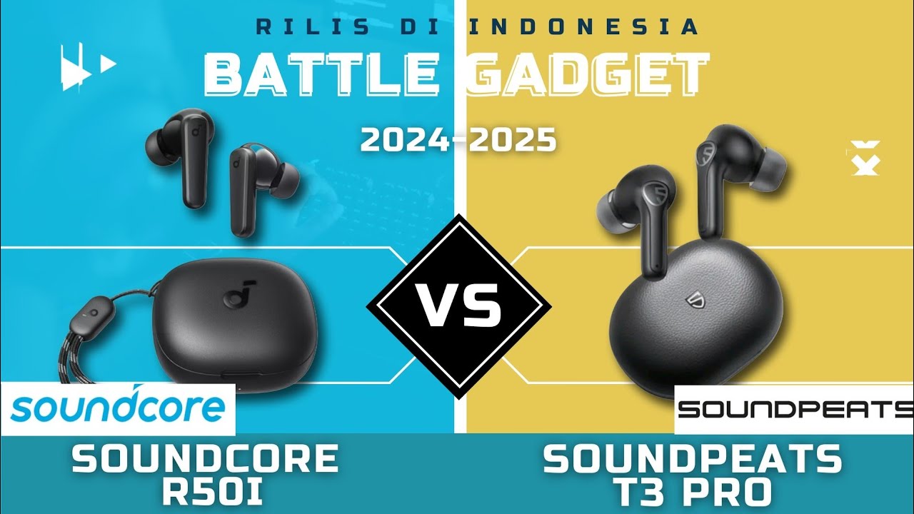 TWS SOUNDPEATS T3 PRO VS SOUNDCORE R50I | SPECS REVIEW