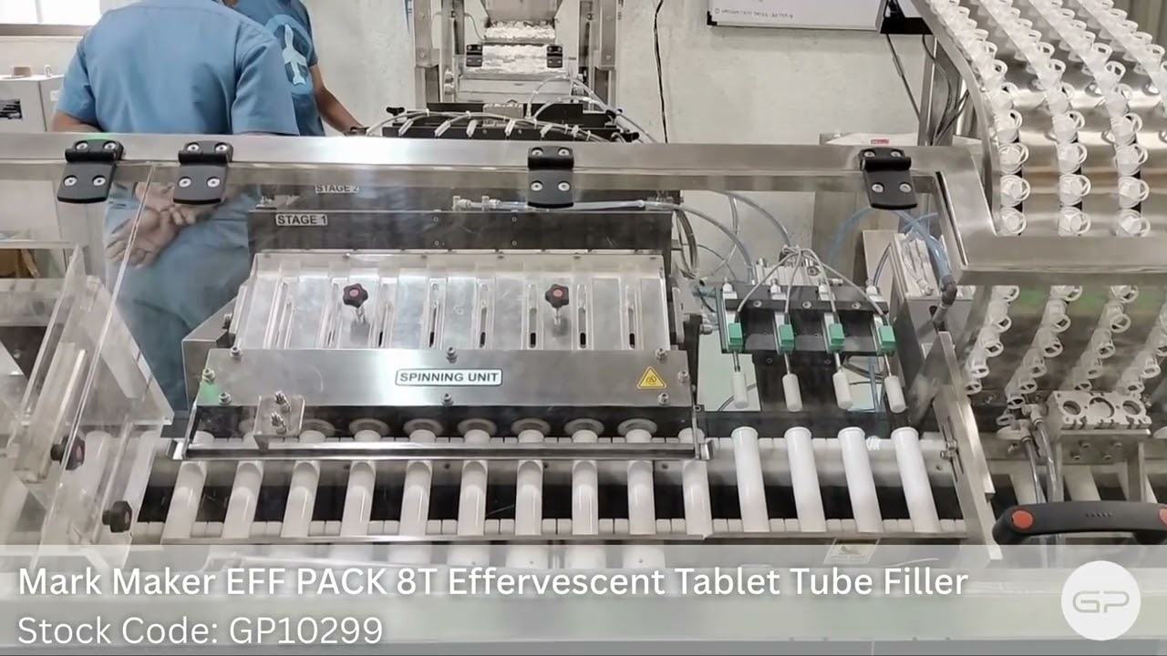 Effervescent Tablet Tube Filling Machine #effervescenttablets  #PharmaPackaging#equipment