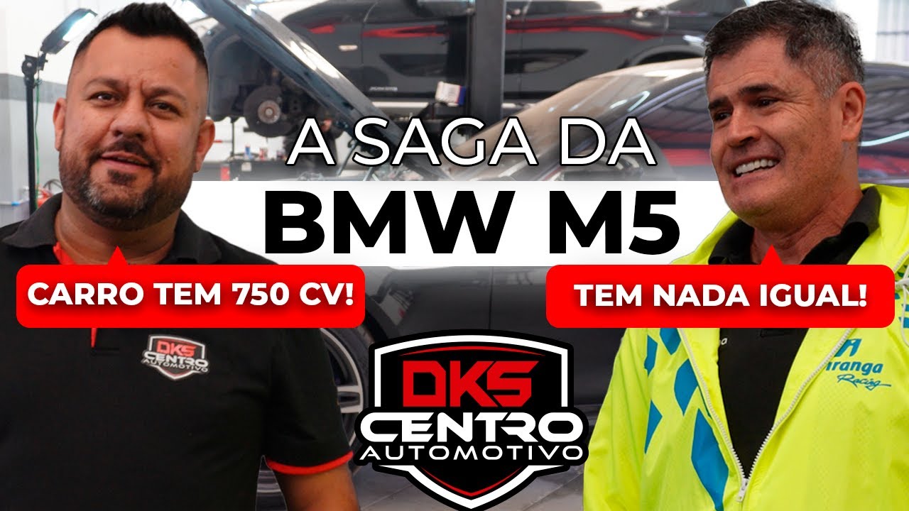 ESSA BMW M5 PEGOU FOGO!