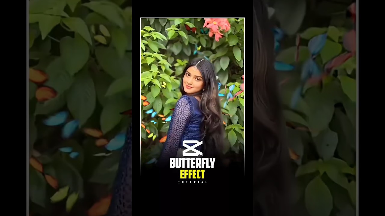 How I Create Butterfly Effect Tutorial in Capcut 🤯🔥 #capcut #edit #tutorial #edit