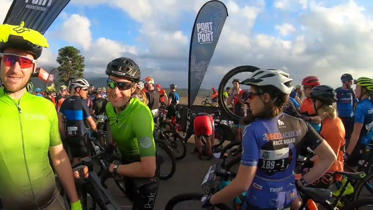 Port to Port Stage 1 - Mountain bike racing!
