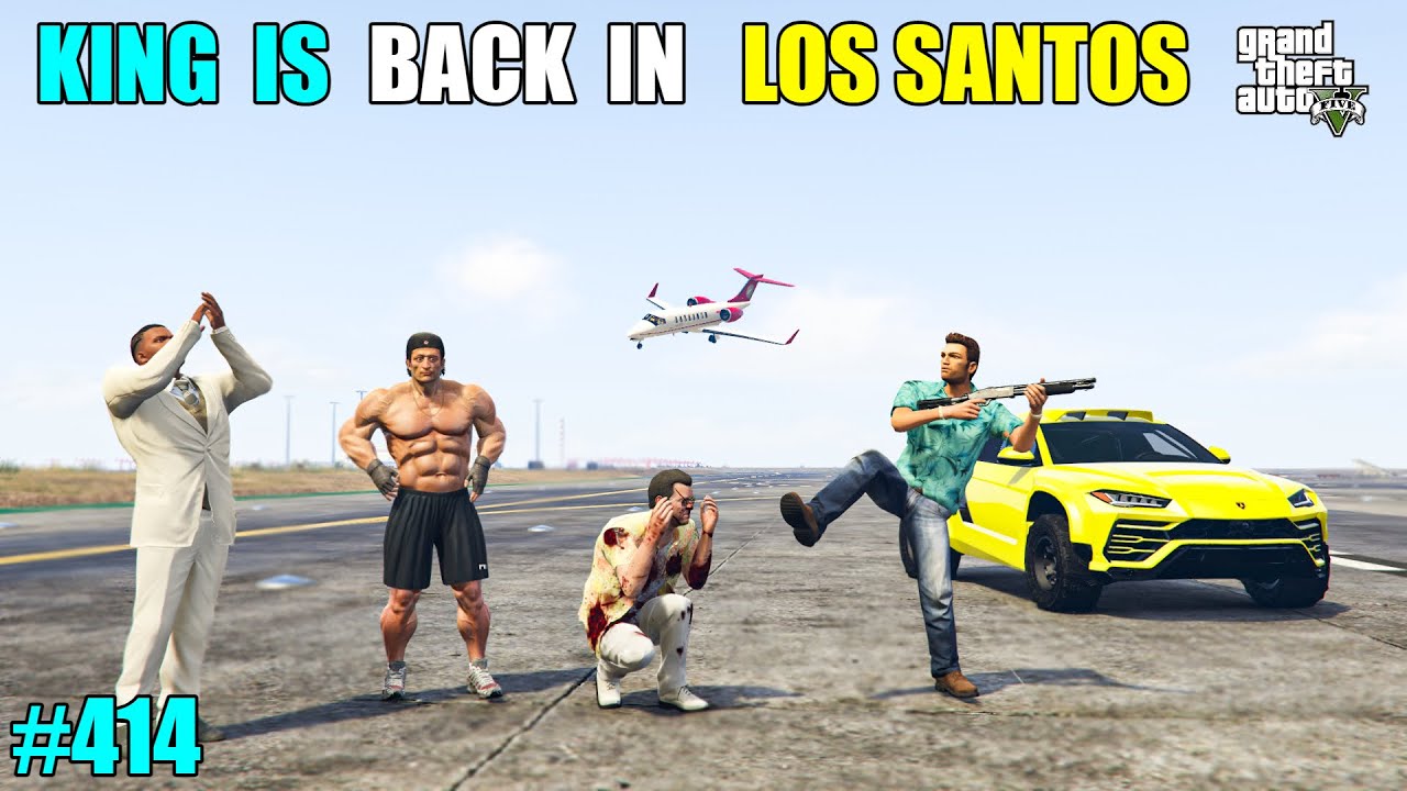 GTA 5 : MICHAEL IS BACK IN LOS SANTOS AND KILLED TOMMY  | GTA 5 GAMEPLAY #414