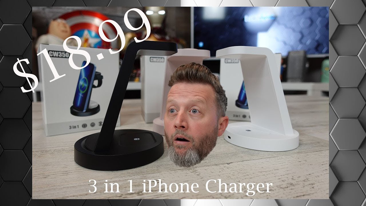 3 in 1 Charging Station for iPhones 11 through 16, the Apple Watch, and the AirPods Pro, 3, and 4!