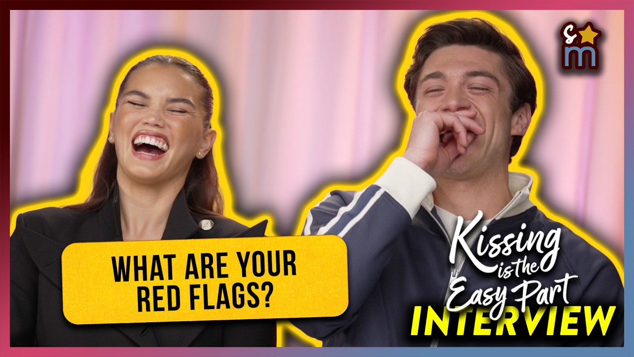 Asher Angel & Paris Berelc Reveal Red Flags & Fave Movie Tropes | Kissing is the Easy Part Interview