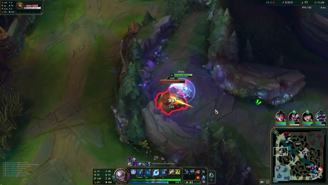 Diana vs Jayce - JG - Plat