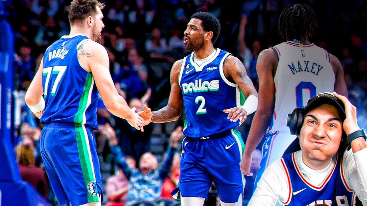🔥DONCIC y KYRIE SE VUELVEN LOCOS🔥 ¡82 puntos entre los DOS! - MAVS vs SIXERS (3/3/2023)