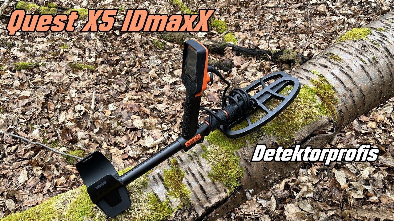 Metalldetektor Quest X5 IDmaxX - Detektorprofis
