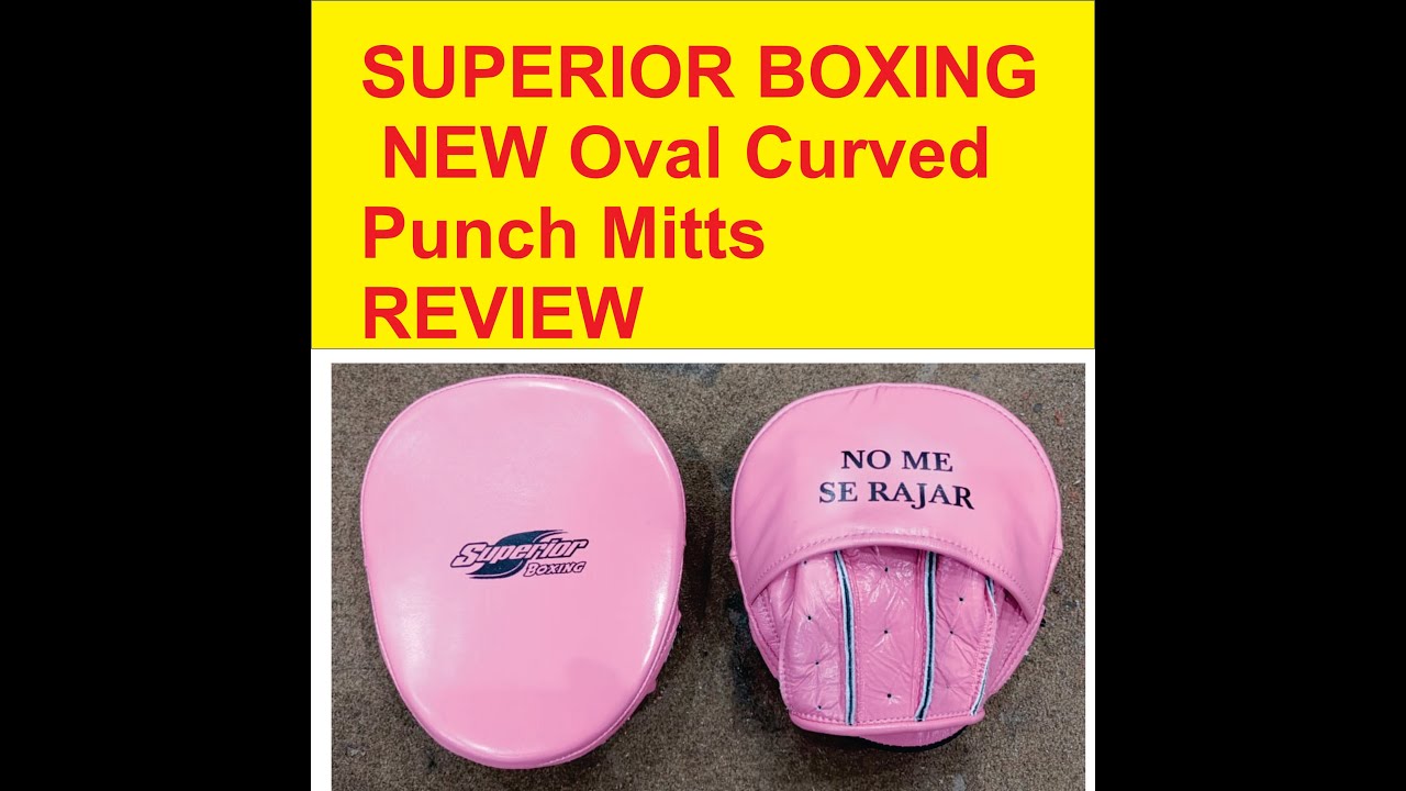 Custom OVAL CURVED SUPERIOR BOXING PUNCH MITTS review #boxing #boxingcoach #padwork #boxingtraining