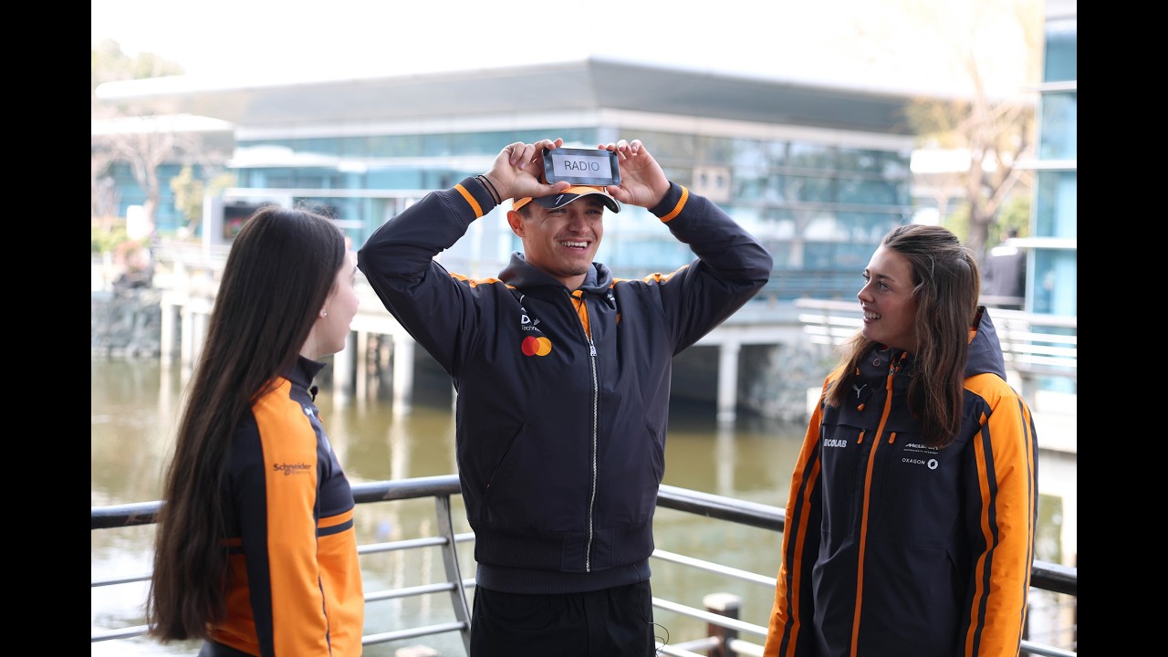 Heads Up with Lando Norris, Ella Lloyd and Ella Stevens | McLaren Racing
