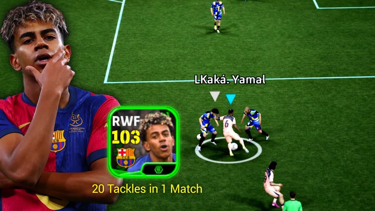 Opponent Tackled Yamal 20+ Times! 😳 eFootball 2026 Review