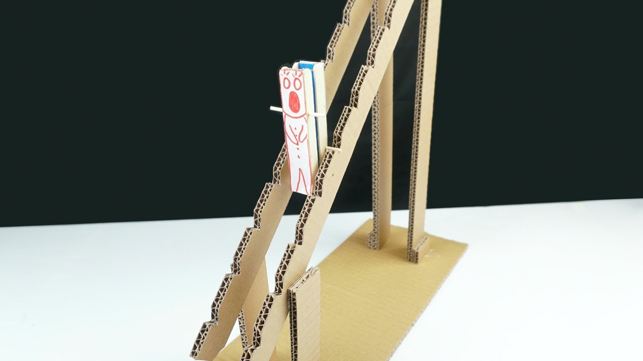 How to make Tumbling Toy - Amazing toy from Cardboard