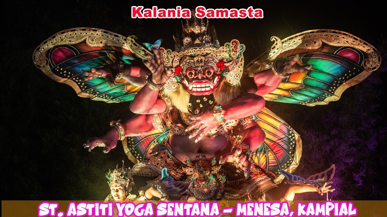 Dengan Style Kupu Kupu Barong Ogoh-Ogoh  ST. Astiti Yoga Sentana - Br. Menesa, Kampial Memukau