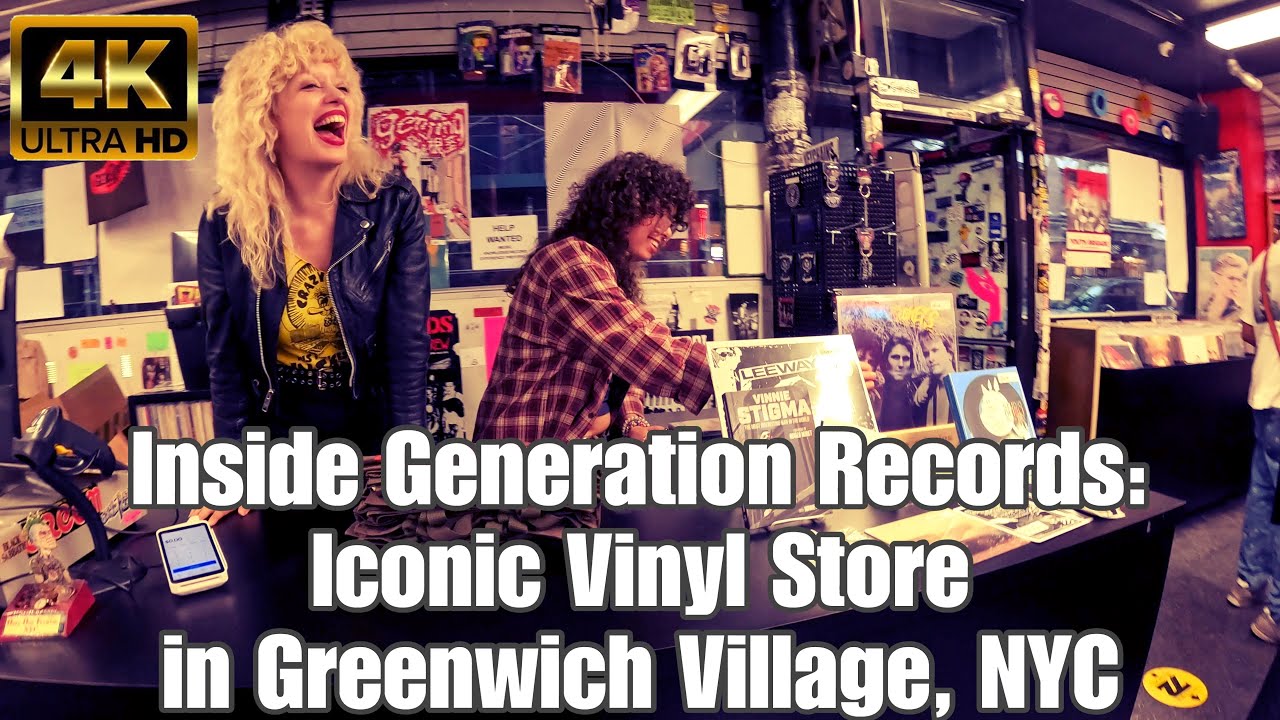 Inside Generation Records: Iconic Vinyl Store in Greenwich Village, NYC #vinyl #record #music #nyc
