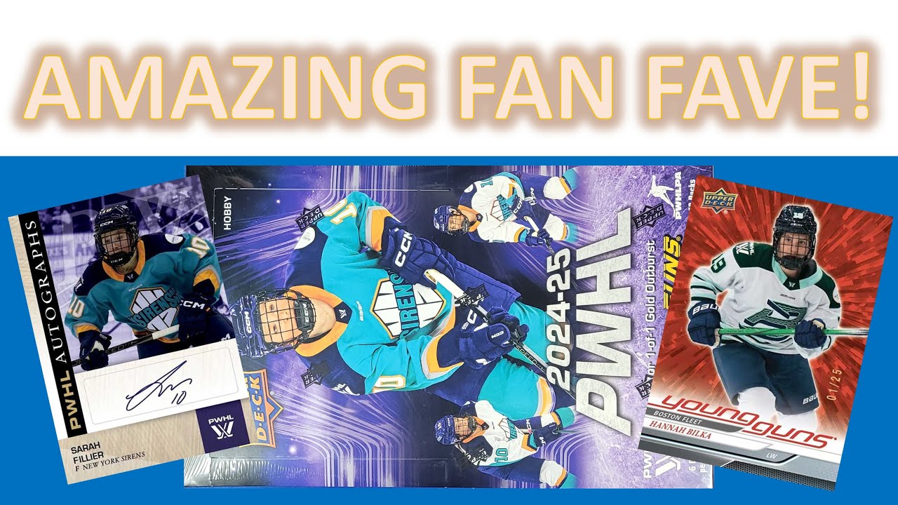 AMAZING Continuation Of A Fan Favorite! 2024-25 Upper Deck PWHL Hockey
