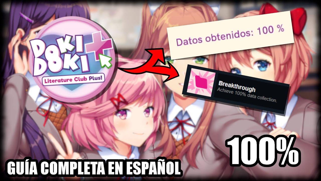 DDLC Plus!: GUÍA para el 100% | Todos los Logros + Datos | Guía Completa en Español