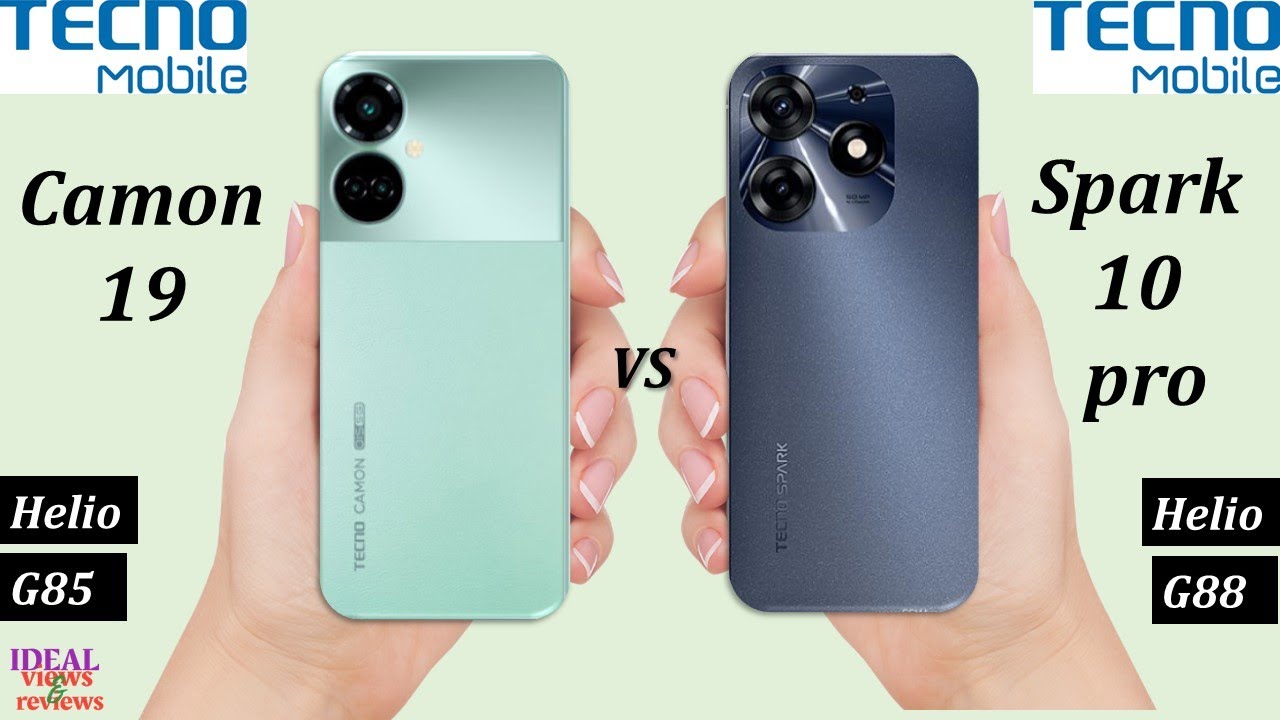 tecno camon 19 vs spark 10 pro