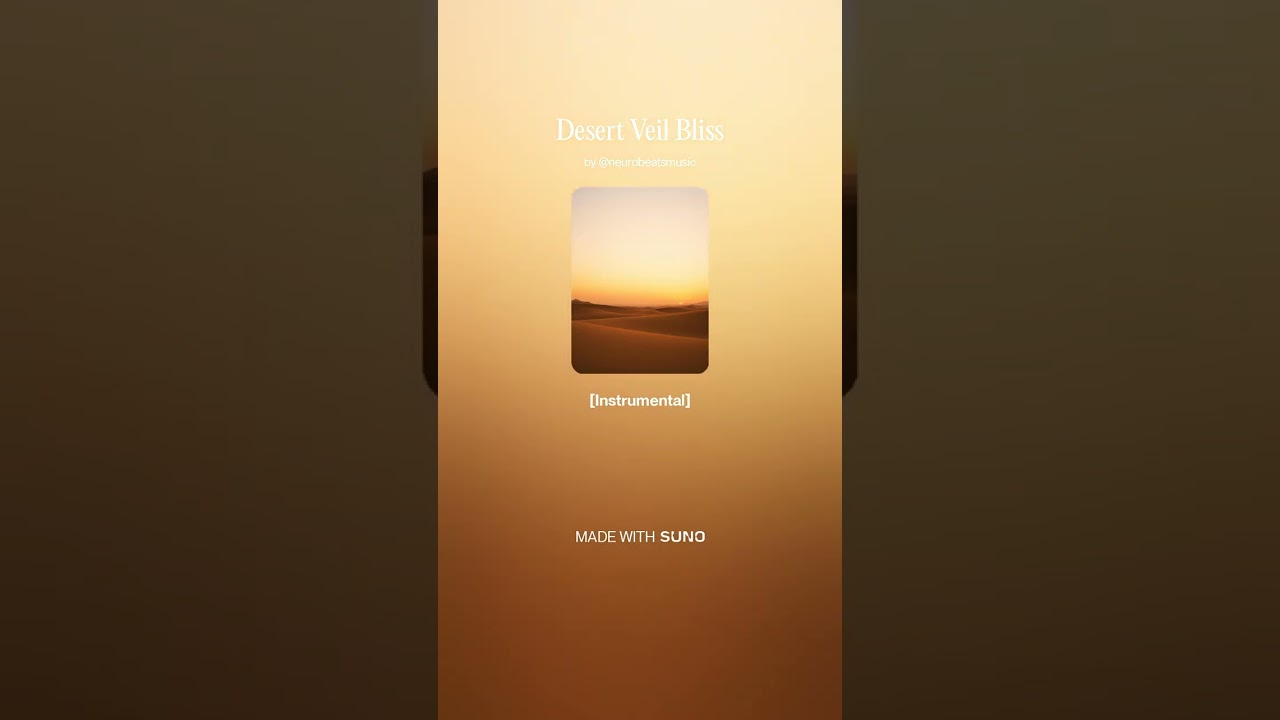 Desert Veil Bliss | Calm Spiritual Sufi Music