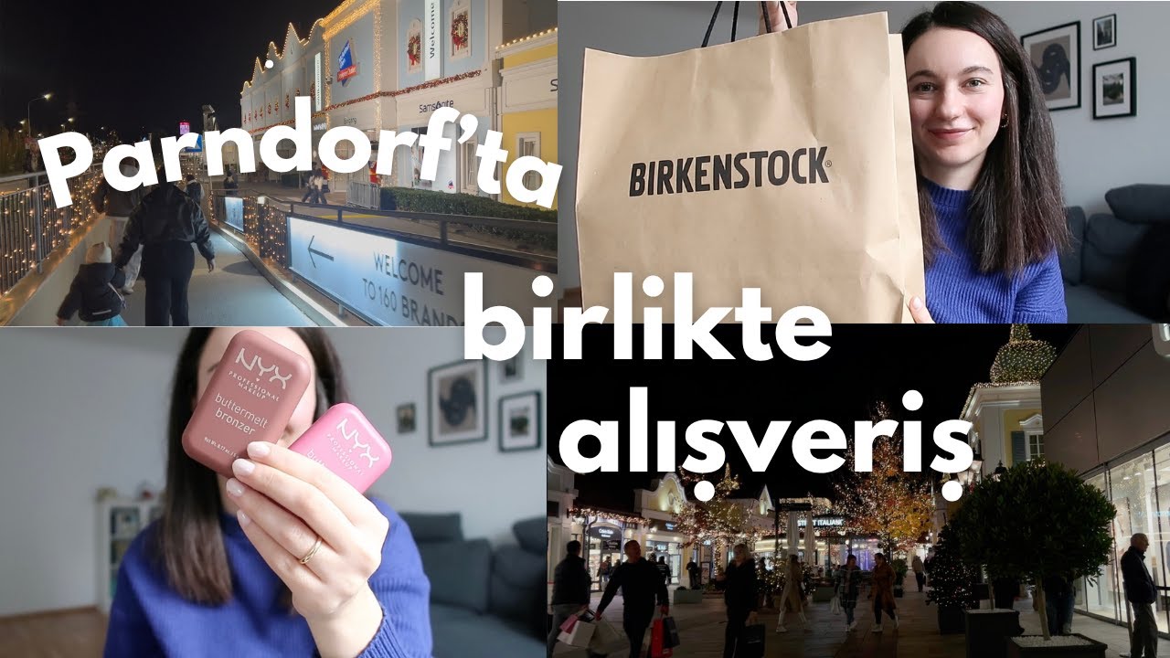 Vlog | Viyana'dan Parndorf Outlet'e Gidelim | Birlikte Kız Kıza Alışveriş ✨🛍️