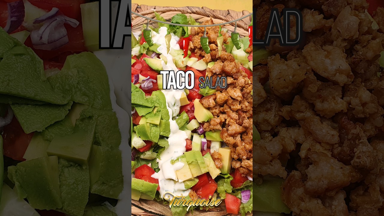 Taco Salad #keto #diabetesfriendly #diabetesdiet