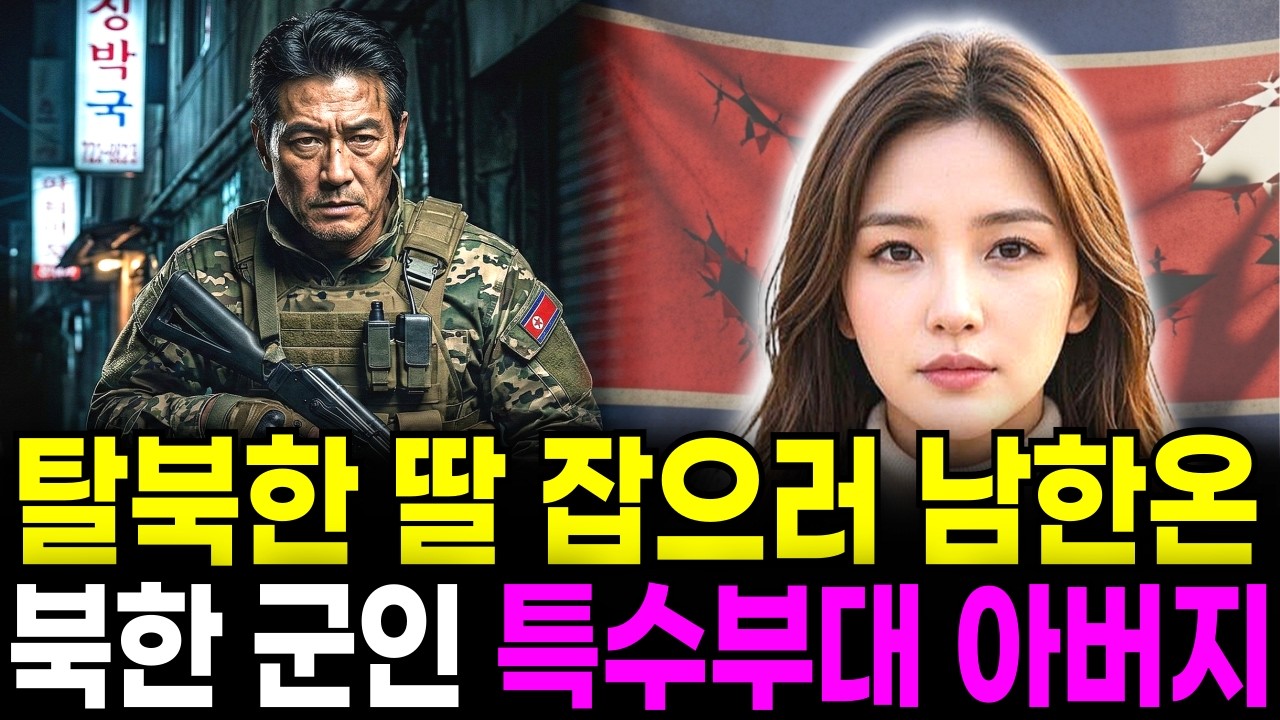 탈북한 딸을 잡으러 남한에 온 북한 특수부대 아버지의 기막힌 사연