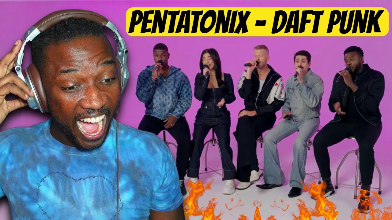 Реакция певицы на Pentatonix — Daft Punk Live