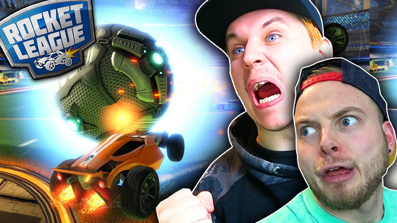SquiddyPlays - ROCKET LEAGUE! - SO INTENSE! W/AshDubh