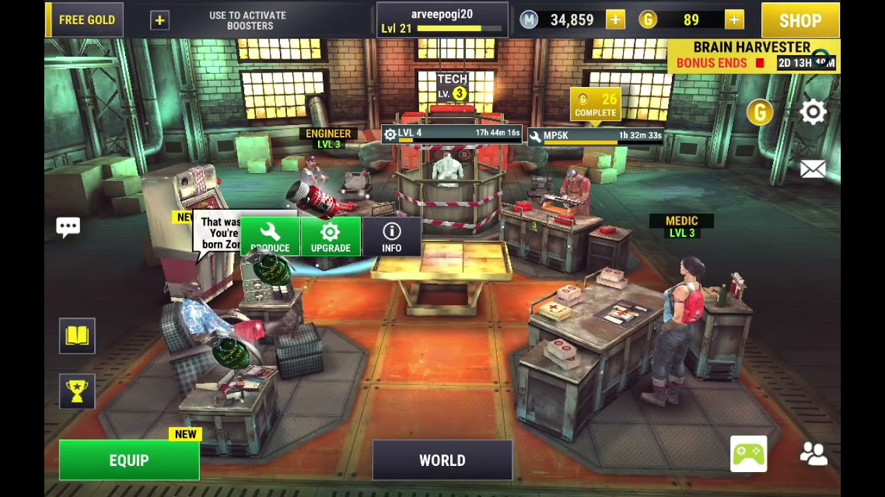 Dead trigger 2 mission can't touch this part 1