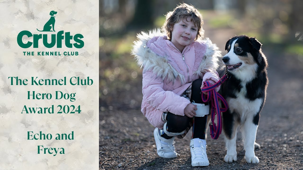 Echo and Freya | The Kennel Club Hero Dog Award 2024