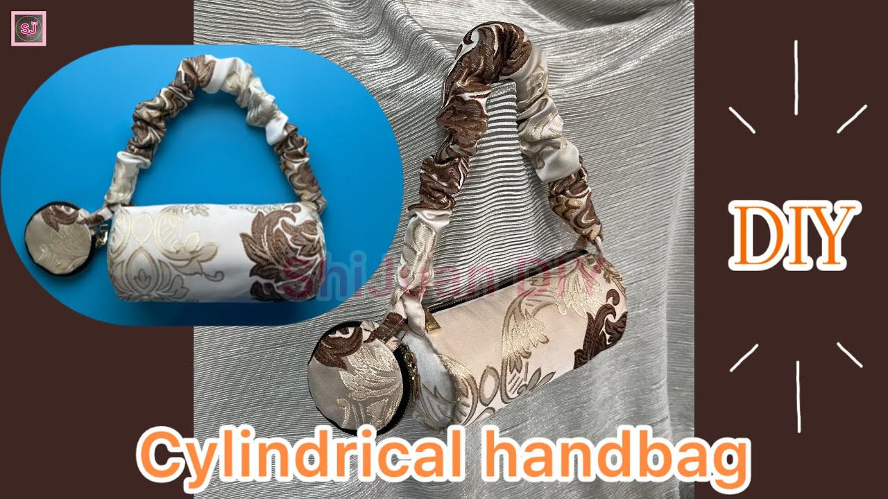 Instructions for sewing fashionable round cylindrical handbags /Diy Túi xách trụ tròn thời trang